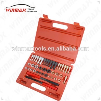 42 PC RE-THREADING KIT THREAD REPAIR TOOLS