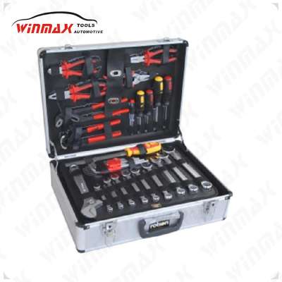 127 PCS Tool Kit in Aluminum Case hand tool set