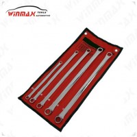 5PCS Extra Long Double Ring End Aviation Wrench Set