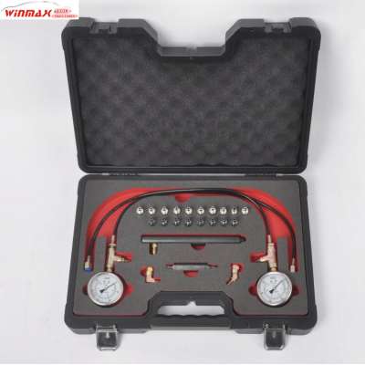 Under Car Repair Tool and Brake Pressure Gauge Test Kit