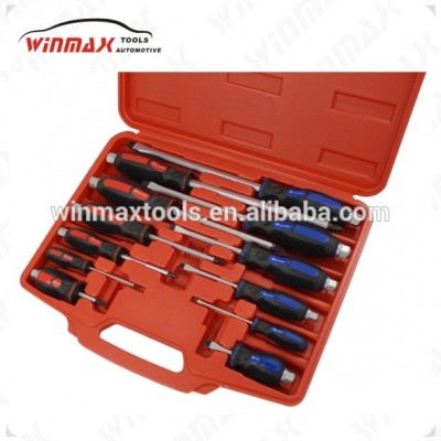 12pc precision Chrome Vanadium or Carbon Steel Screwdriver Set