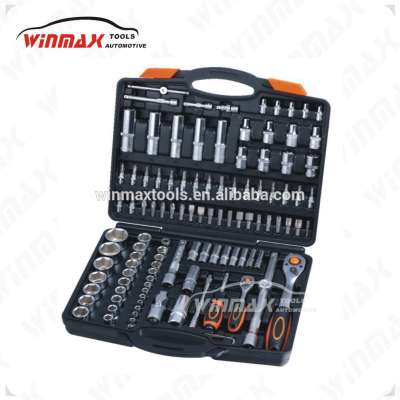 WINMAX 111PCS Socket Set 1/4" & 1/2" Drive WT01199