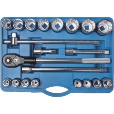 21pcs Socket Sets 3/4" Dr. 19-50mm