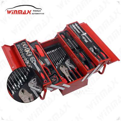 83PC high quality professional 3 drawers metal case tool set