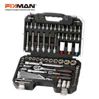 FIXMAN 79pcs 1/2"& 1/4" Dr.socket tool set Hot Sale Car Repairing